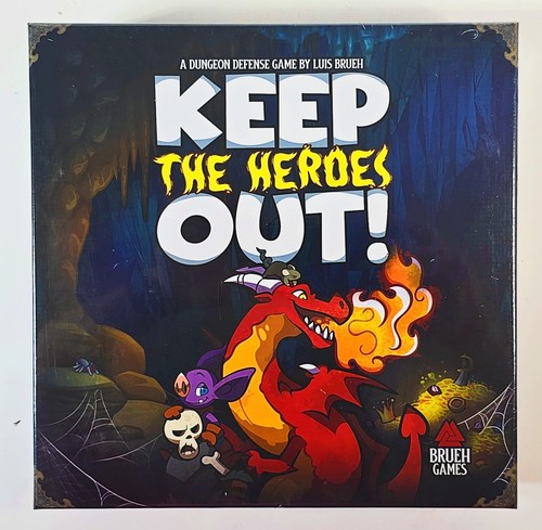 Brueh Games Keep the Heroes Out Base Game - SEALED - Picture 1 of 5