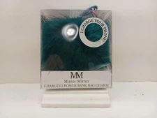 *NEW - MIRROR MIRROR CHARGING POWER BANK BAG CHARM GREEN NIB