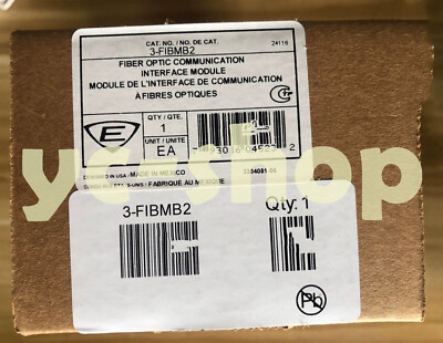 New Edwards 3-FIBMB2 Fire host fiber optic communication card via FedEx or DHL