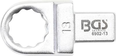 BGS Einsteck-Ringschlüssel | 13 mm | Aufnahme 9 x 12 mm