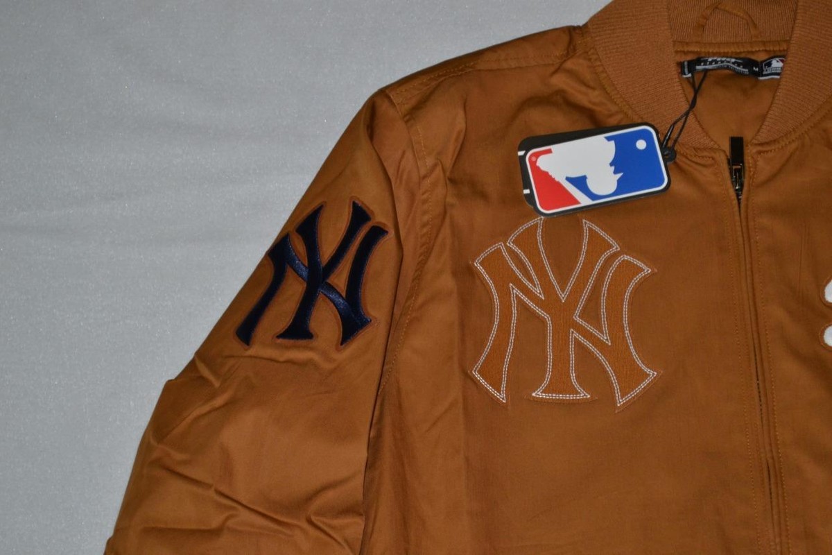 New York Yankees Pro Standard Area Code Twill Full-Zip Jacket