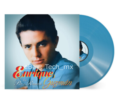Enrique Guzman - Por El Recuerdo Vol. 2 Vinyl LP Color Azul Nuevo Envio Gratis
