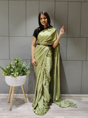 plain silk saree