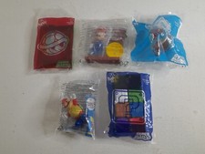 Super Mario McDonalds Happy Meal Toy Figures Games Sealed 5x Bundle  2014-2018