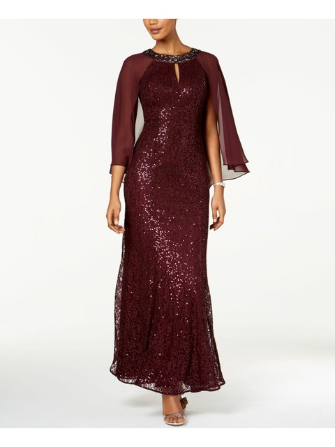 SLNY Womens Pink Lace Embellished 