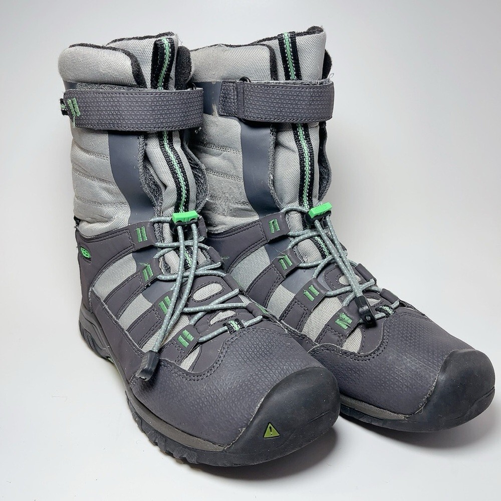 Stivali da neve per bambini Keen Neo WP magnete verde irlandese unisex impermeabili taglia 5