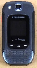 Samsung Convoy 3 III SCH-U680 - Metallic Gray ( Verizon ) Cellular Flip Phone