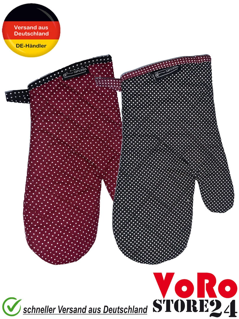 S Ofenhandschuhe & Topflappen Set » Hitzebeständig