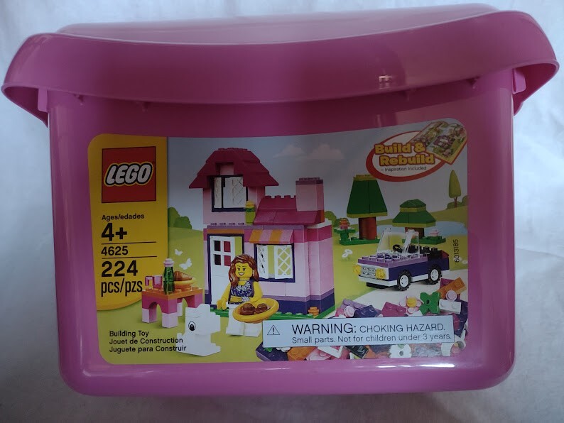 LEGO Bricks and more: Pink Brick Box (4625) for sale online | eBay