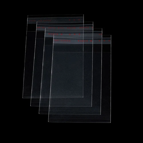 1000 Stck. durchsichtige OPP Zellophanbeutel Top Seal selbstklebend Geschenk Schmuck Verpackung - Bild 3 von 10