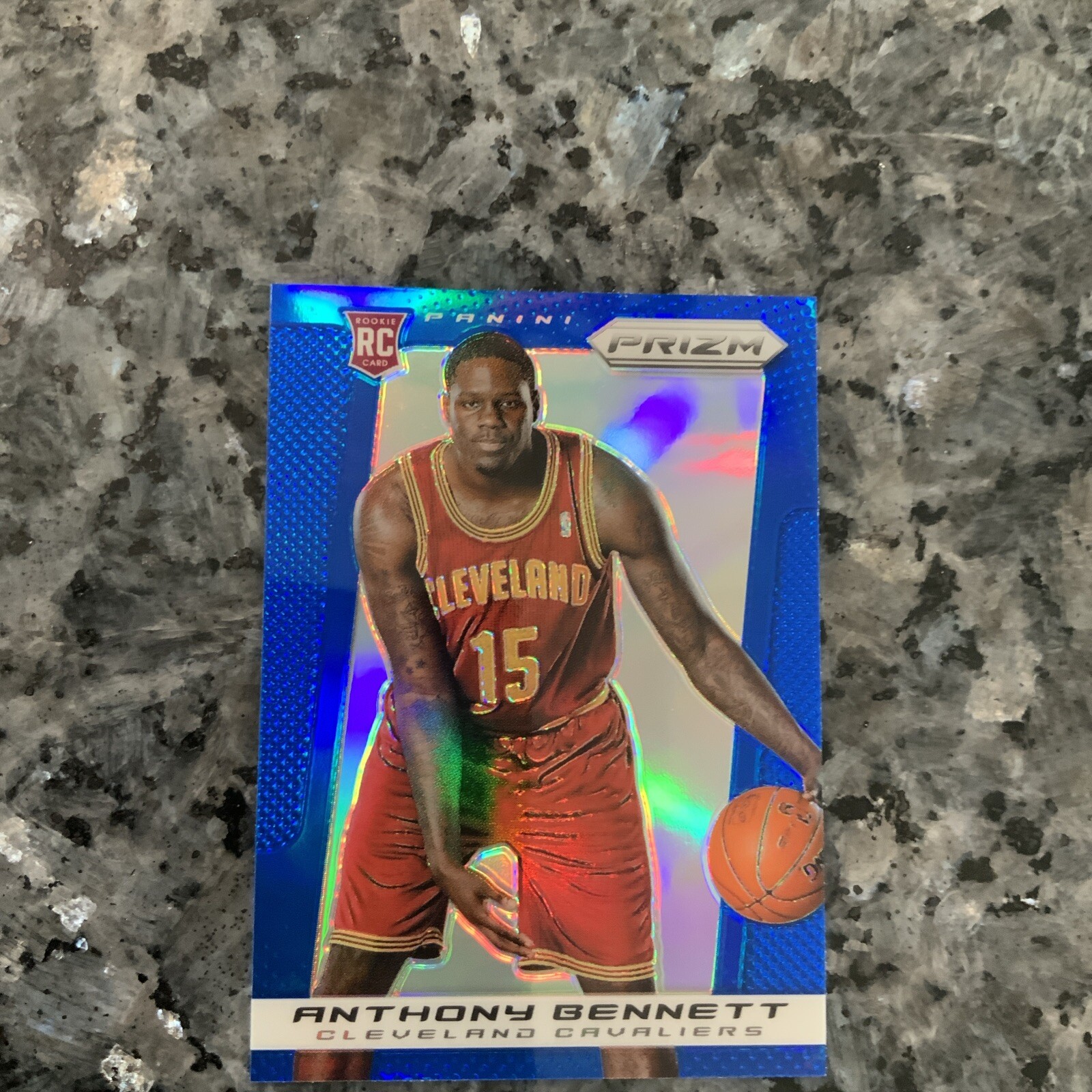 2013-14 Panini Prizm Wal-Mart Blue Prizm Anthony Bennett #271 Rookie RC 🏀♨️i