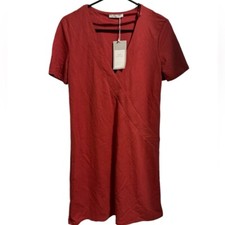 NWT Zara Casual V Neck Twist T Shirt Dress Size Small