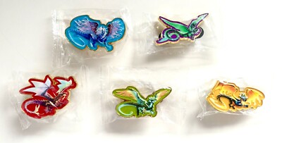 Magic MTG MagicCon Chicago 2025 Tarkir Dragonstorm Spirit Dragon Pin Set MINT