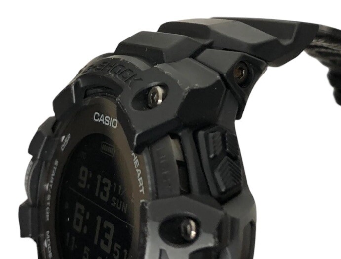 Casio G-SHOCK GBD-H1000-1JR Black Resin and Stainless Steel Case