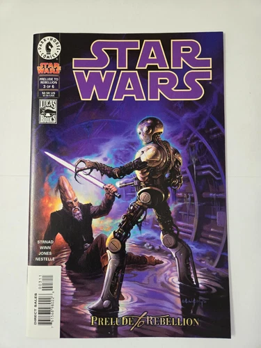 STAR WARS PRELUDE TO REBELLION #3 OF 6 NEAR MINT UNREAD COPY DARK HORSE 1999