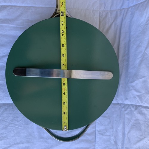 Caraway Cookware Large Green Skillet With Lid Non Stick Pan EUC - Picture 18 of 18