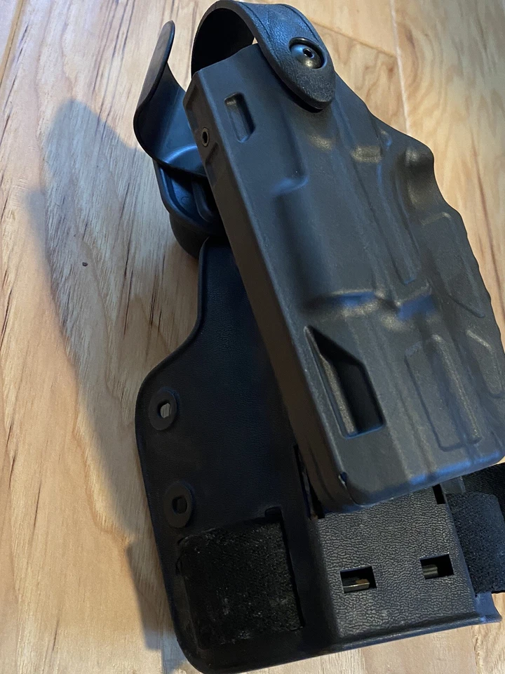 Safariland Sig P229 Railed P227 ALS/SLS Leg Holster LH w/drop Flex, 7304 7TS - Image 2 of 4