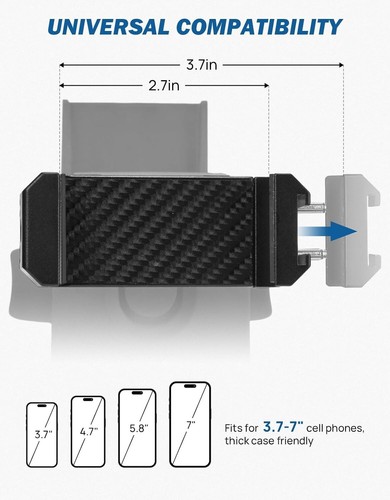 Cubby Phone Mount Cubby Storage Compatible with Ford Maverick 2024 2023 2022 Tru - Picture 5 of 8