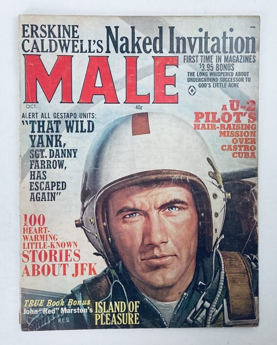 VTG Male Magazine October 1964 Vol 14 No. 10 Island of