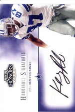 ken yon rambo auto autograph dallas cowboys buckeyes honorable signatures 2002