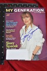  SISSY SPACEK my generation IN PERSON signed autograph photo Magazine cover — photo 1