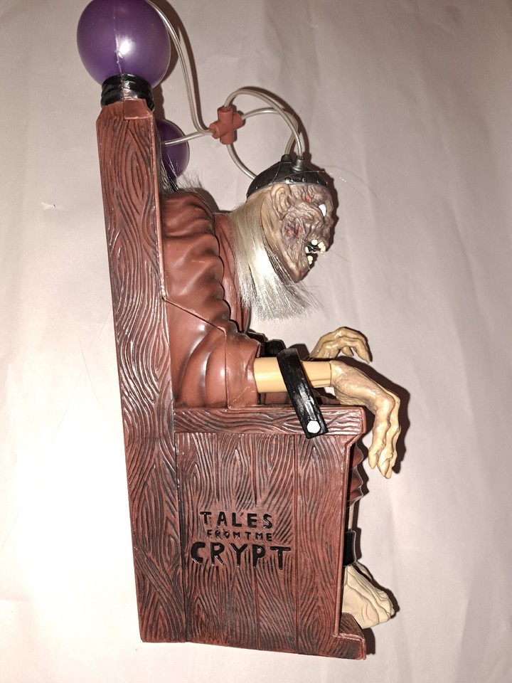 Tales From The Crypt Electric Chair Animated Cryptkeeper w/Box 1997 ...
