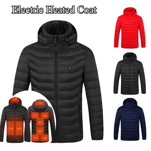 9 Zone Heated Jackets Winter Electric 