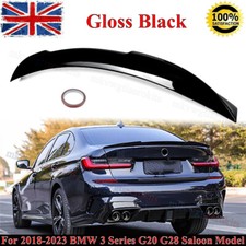 Gloss Black AC Style Rear Spoiler Lip For BMW 3 Series G20 Saloon 325 330i 2018+