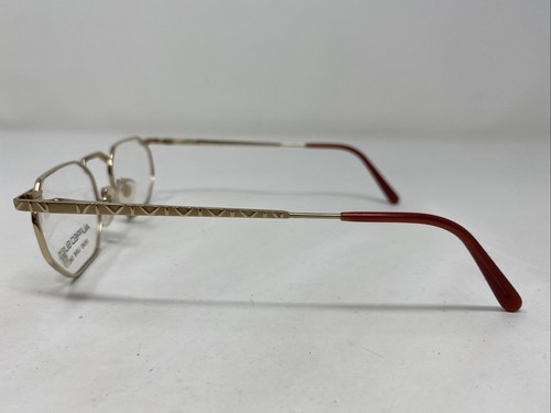 Alfred Sung Japan 1214 Flex Gold W/ Satin 51-18-140 Eyeglasses Frame BD58 - Picture 5 of 8