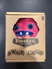 Fuggler Baby Fugg Series 4 Pink Greedy Grinner Plush New In Box