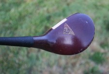 MacGregor Eye-O-Matic Tourney M85W Persimmon  4 Wood Steel Shaft