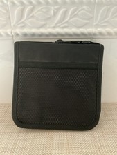 Unbranded CD DVD Storage Travel Case Black Pre-owned