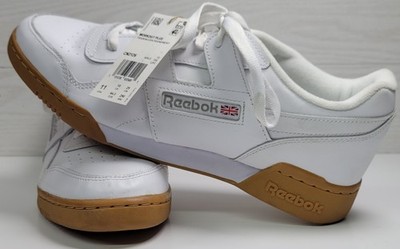 Men's Reebok Workout Plus Size 11 White Shelf/Storage Marks New Without Box 