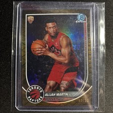 2025-26 Bowman #BCV-40 Alijah Martin Chrome Gold Geometric #/50