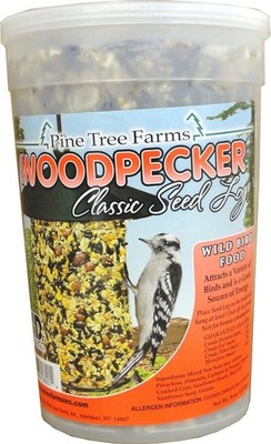 Pine Tree Farms Woodpecker Wild Bird Classic Seed Log 36oz 8001