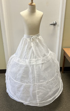 19th Century / Victorian look - Girl's Formal 97" Hoop Skirt, up to SZ 32"