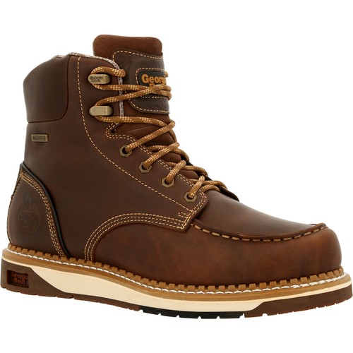 Georgia Boot AMP LT Keilabsatz wasserdicht Moc-Toe Arbeitsstiefel