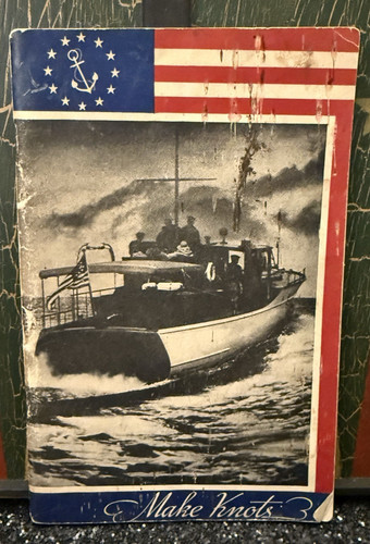 Vintage Texaco Marine Products Booklet Make Knots Petroleum Advertising 1935