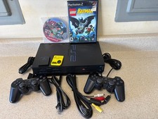 Sony PlayStation 2 PS2 Fat Console Bundle SCPH-30001, 2 Controllers, 2 Games