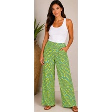 Trina Turk Swim Cover-Up Pants Womens M Flora...