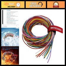20 Gauge Silicone Wire Kit - 10 Colors, 10ft Each, Flexible Stranded Tinned Copp