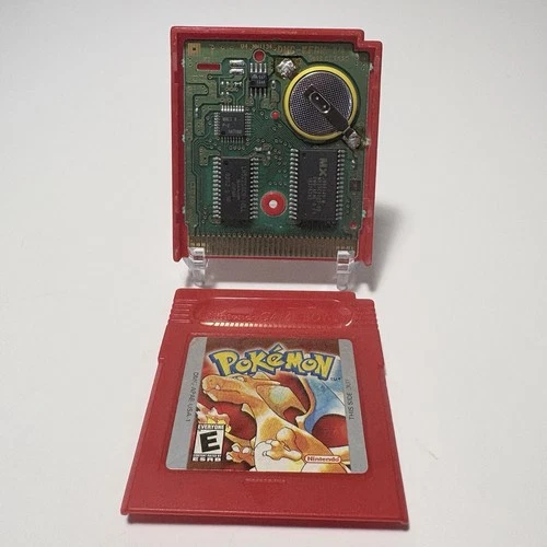 Pokemon Red Version Nintendo Gameboy Tested Authentic NEW SAVE BATTERY