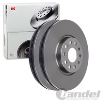 2X NK Bremsscheiben 314Mm BelÜFtet Vorne Passend FÜR Seat Alhambra Tarraco