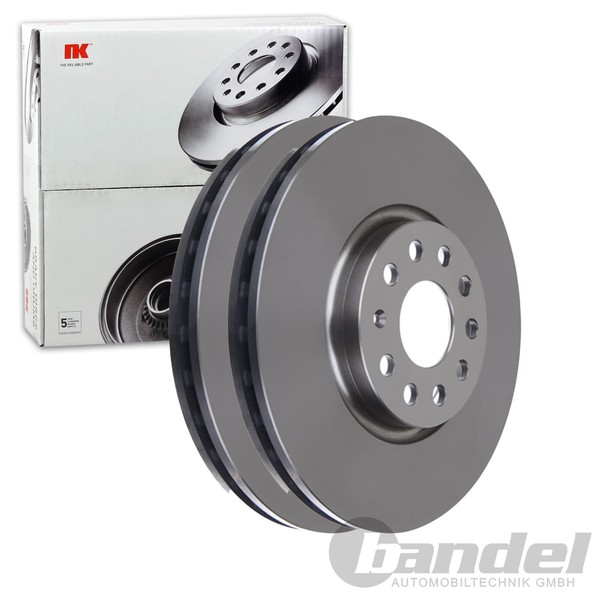 2X NK Bremsscheiben 314Mm BelÜFtet Vorne Passend FÜR Seat Alhambra Tarraco-image