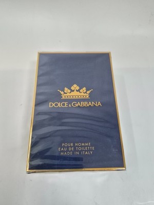 NIB Authentic 'K' by Dolce & Gabbana Eau De Toilette for Men 1.7 oz/50ml
