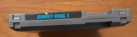 Donkey Kong 3 NES Nintendo Video Game Cleaned and Tested