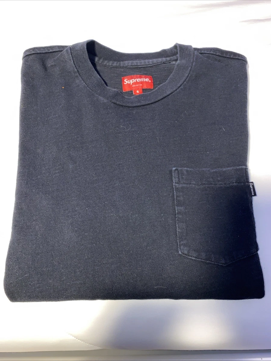 Supreme Washed Stripe Polo “Black” Supreme Men's With Pockets for sale | eBay