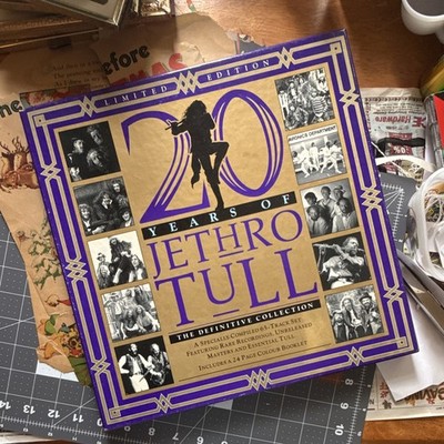 Jethro Tull 20 Years Of Jethro Tull Limited Edition CD Box Set Chrysalis 1988