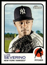 2022 Topps Heritage Luis Severino New York Yankees #177