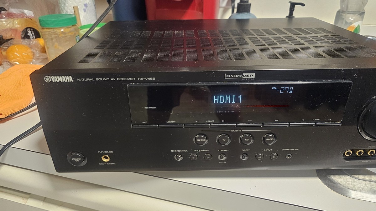 Yamaha RX V465 5.1 Channel 105 Watt Receiver for sale online | eBay
